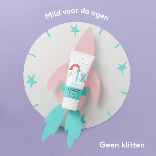 Naïf Kids 2-in-1 Shampoo 200 ML