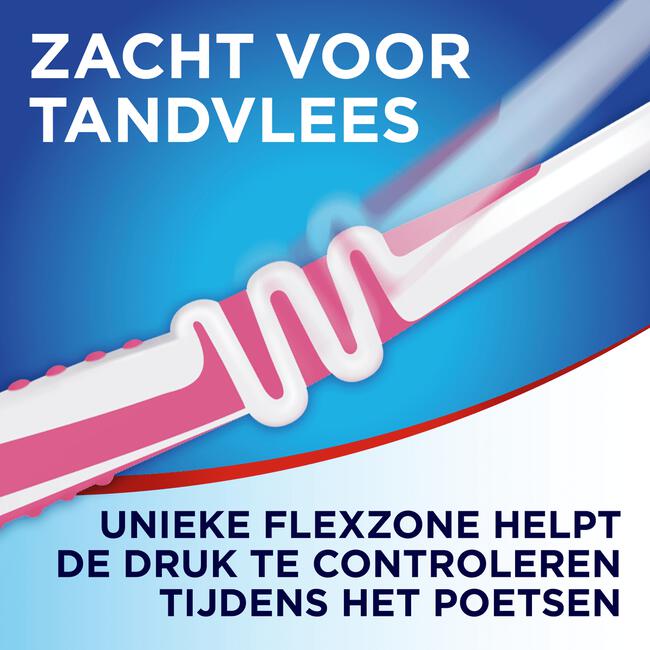 Aquafresh Clean & Flex Hard 2+1 Tandenborstel - 3 stuks