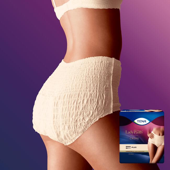 TENA Silhouette Pants Plus Crème High waist L 8 stuks
