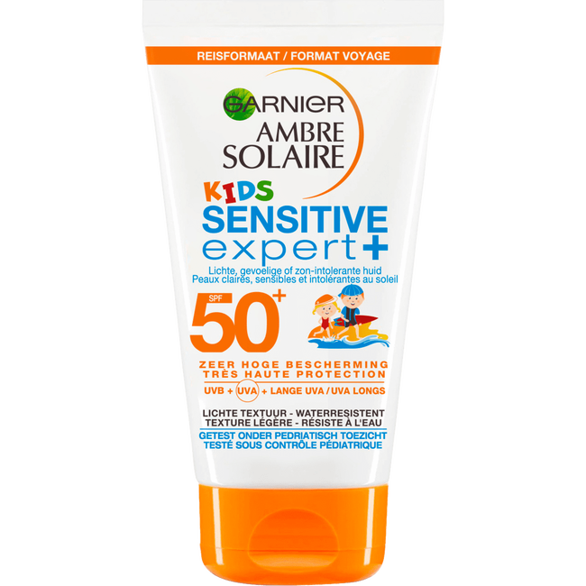 Garnier Ambre Solaire Kids Reisformaat Zonnemelk SPF 50+