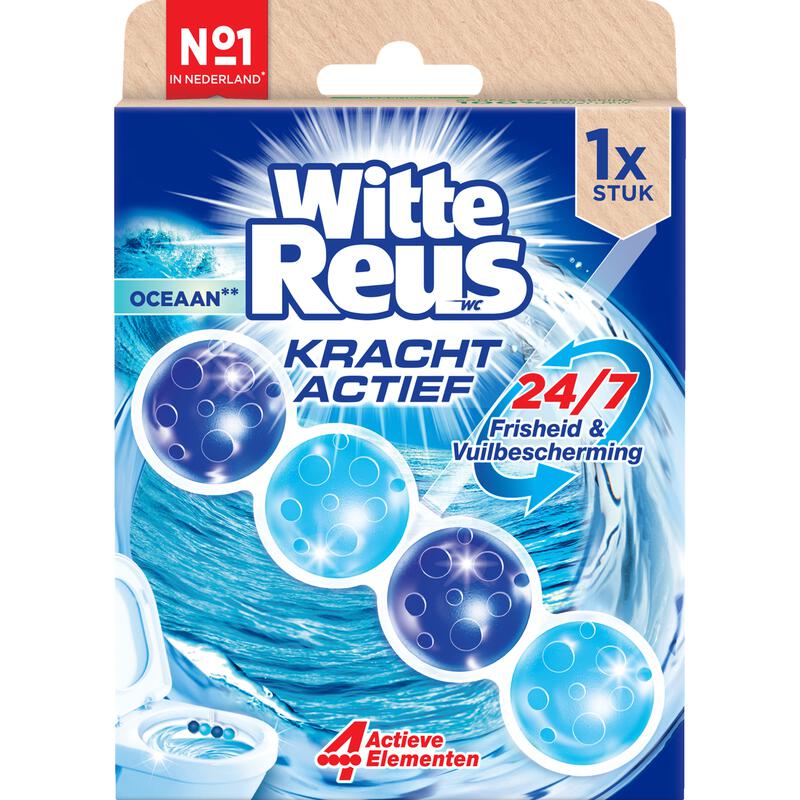 Witte Reus Kracht Actief Oceaan Toiletblok 50 gram