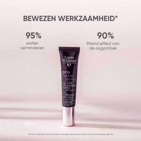Louis Widmer Proderm Oogomtrekgel Licht Geparfumeerd 15 ML