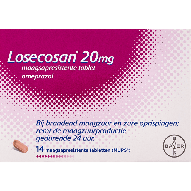 Losecosan Maagtabletten 20 mg