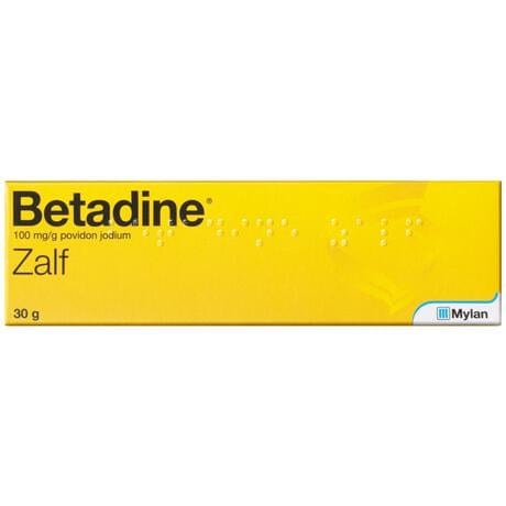 Betadine Zalf 100 mg/g Povidonjood 30 GR