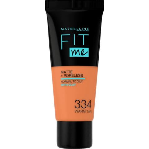 Maybelline Fit Me Matte & Poreless 334 Warm Tan