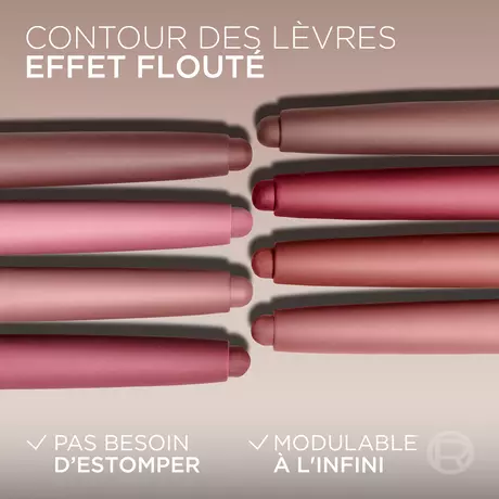 L'Oréal Paris Blurfiller Blurring Lip Contour 601 Worth It Roze
