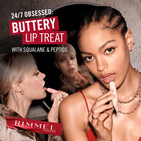 Rimmel Oh My Gloss Butter Me Up Lip Butter - Bruin - 001 Latte Delight