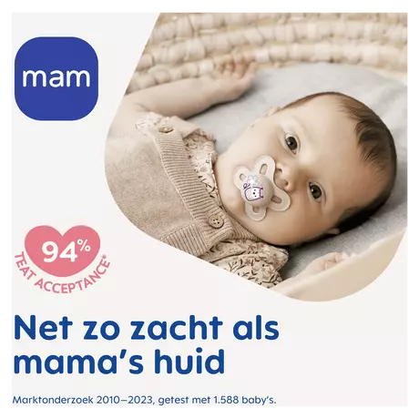 MAM Original Fopspeen Start 0-2 Maanden Blauw 2 stuks