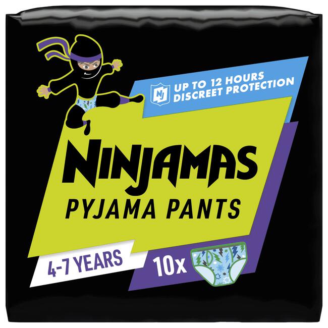 Ninjamas Pants Maat 7 Jongen 10 Luierbroekjes