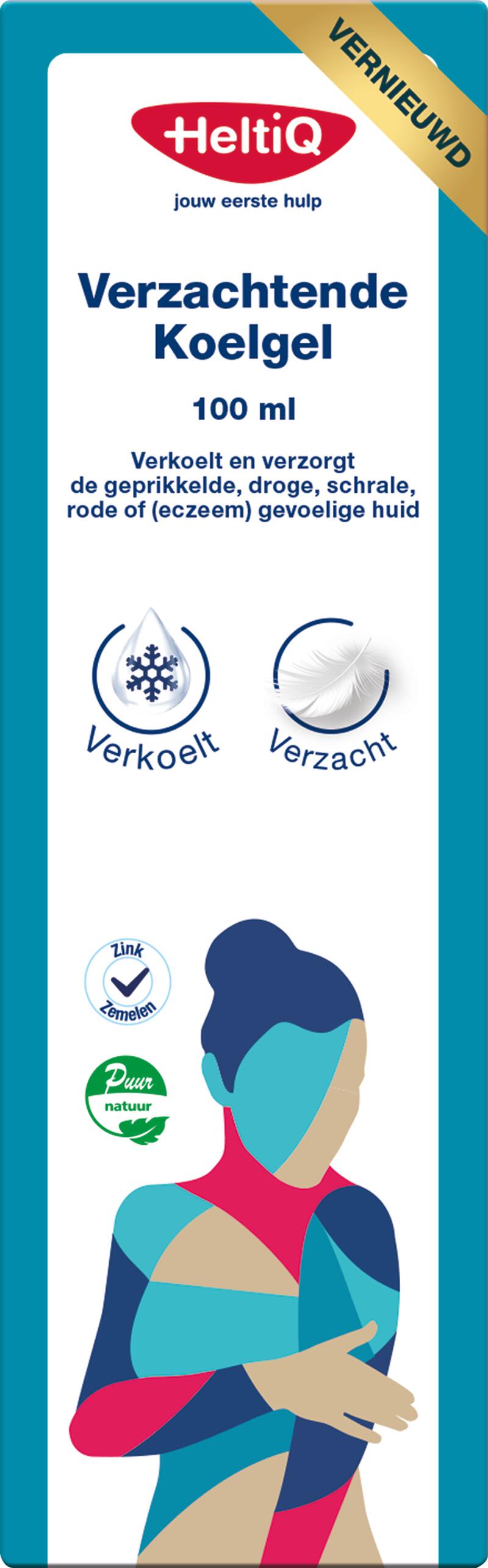 Heltiq verzachtende koelgel 100 ML