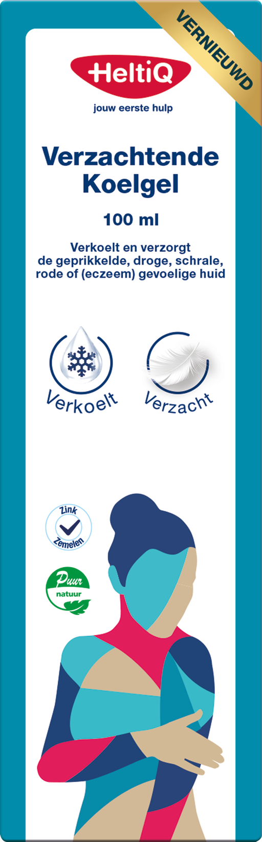 Heltiq verzachtende koelgel 100 ML