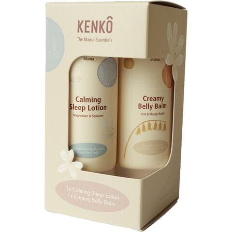 Kenkô Giftset The Mama Essentials Creamy Belly Balm & Calming Sleep Lotion