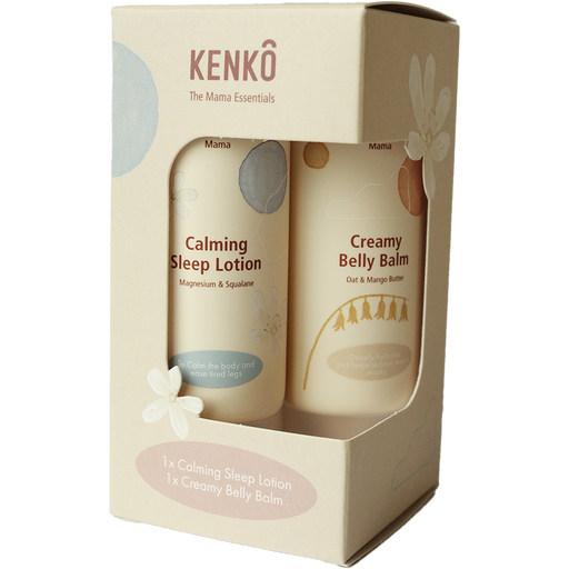 Kenkô Giftset The Mama Essentials Creamy Belly Balm & Calming Sleep Lotion