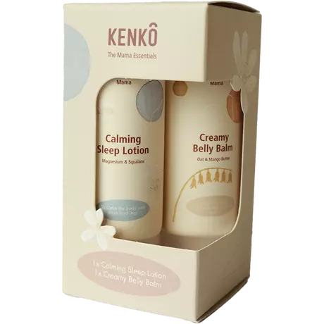 Kenkô Giftset The Mama Essentials Creamy Belly Balm & Calming Sleep Lotion