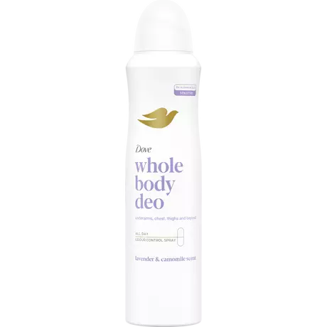 Dove Whole Body Lavender & Chamomile Deodorant Spray 150 ML