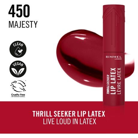 Rimmel Thrill Seeker Lip Latex 450 Majesty