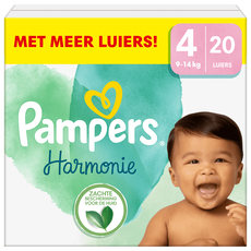 Pampers Harmonie Luiers Maat 4 9-14 KG 20 Stuks