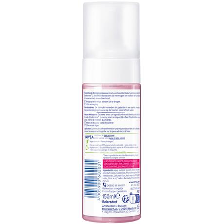 NIVEA Essentials Verzachtende Reinigingsmousse 150 ML