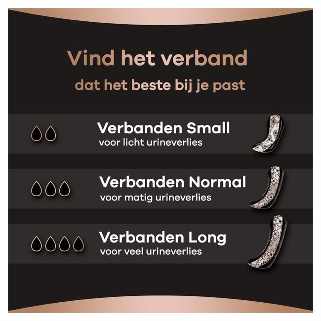 Always Discreet Boutique Verband Voor Urineverlies Dames Plus Long x8
