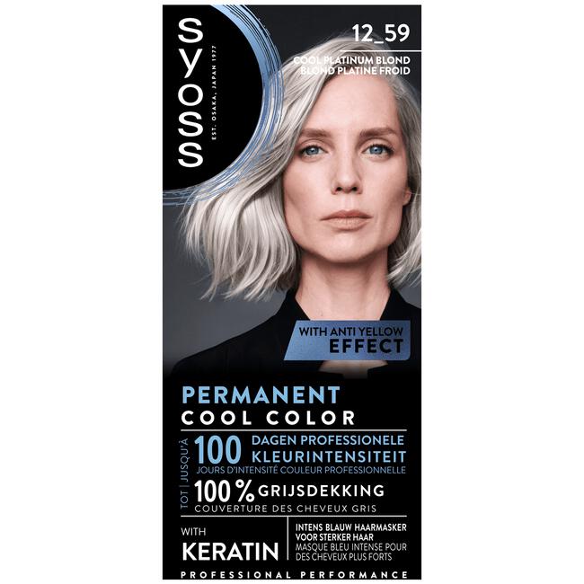 Syoss Haarverf 12-59 Cool Platinum Blond