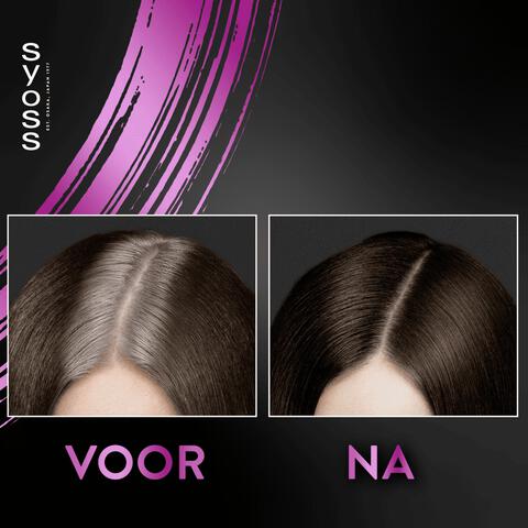 Syoss Uit Groeispray Donkerbruin