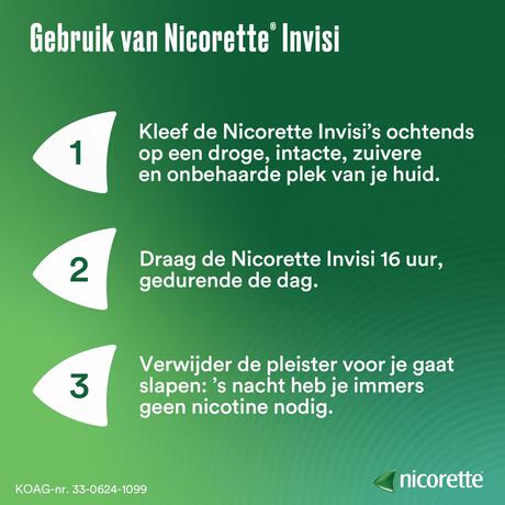 Nicorette Pleister 25 MG Nicotine 14 Stuks