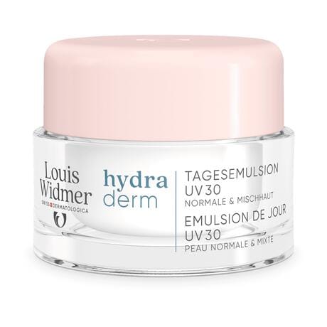 Louis Widmer Hydraderm Dagemulsie UV SPF 30 Licht Geparfumeerd 50 ML