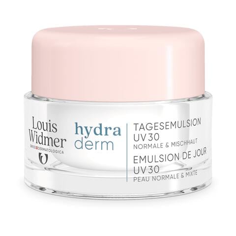 Louis Widmer Hydraderm Dagemulsie UV SPF 30 Licht Geparfumeerd 50 ML