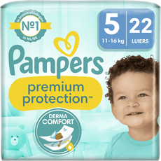 Pampers Premium Protection Luiers Maat 5 11-16 KG 22 Stuks