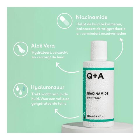 Q+A Niacinamide Daily Toner 100 ML