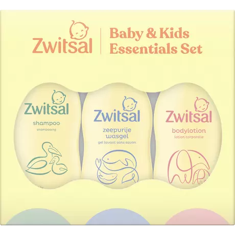 Zwitsal Baby & Kids Essentials Geschenkset 3x200 ML