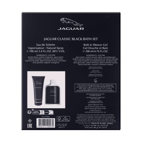 Jaguar Black Giftset