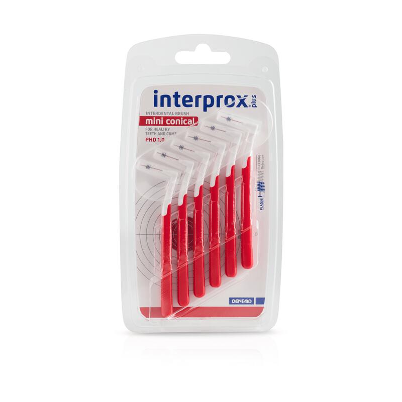 Interprox Plus Mini Conical Ragers Rood PHD 1.2 mm 6 stuks