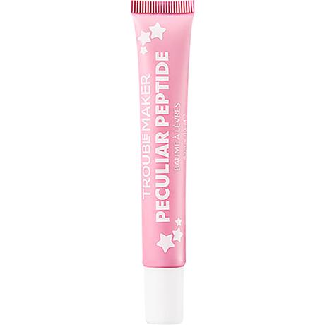 Trouble Maker Peculiar Peptide Shimmer Lip Balm Birthday Cake Pink