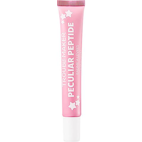 Trouble Maker Peculiar Peptide Shimmer Lip Balm Birthday Cake Pink
