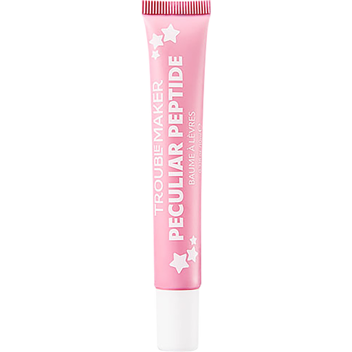 Trouble Maker Peculiar Peptide Shimmer Lip Balm Birthday Cake Pink