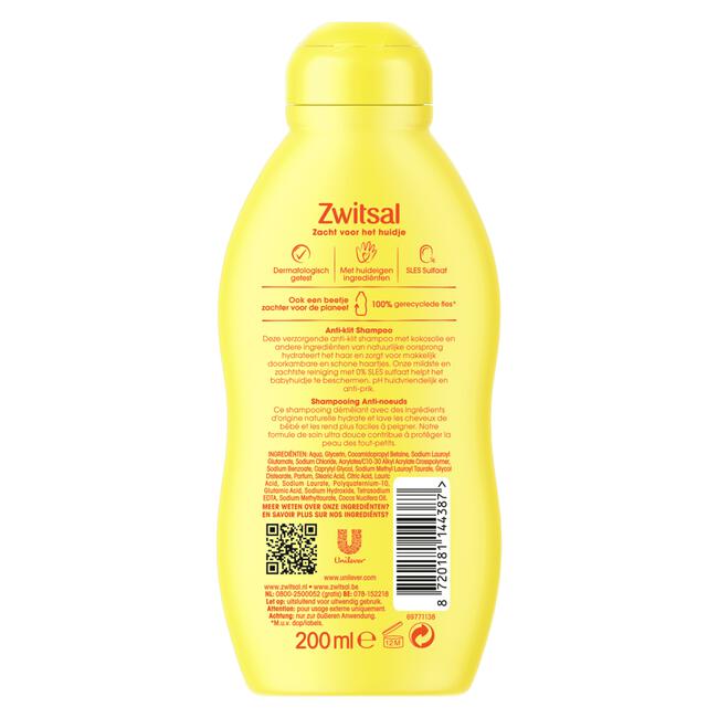 Zwitsal Baby Anti-Klit Shampoo 200 ML