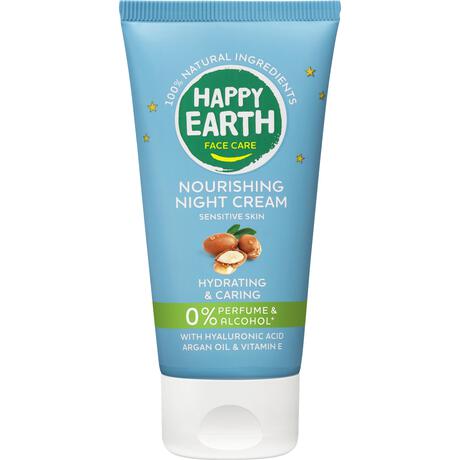Happy Earth 100% Natuurlijke Face Care Nourishing Night Cream 50 Ml