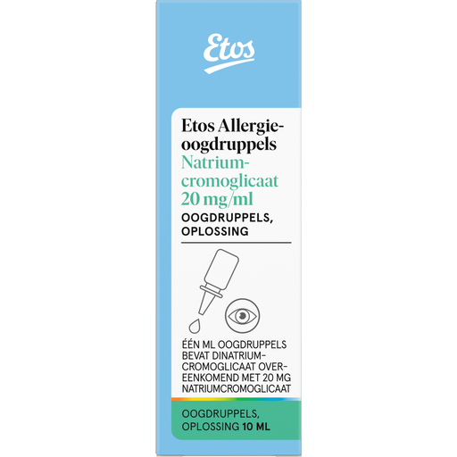 Etos Allergie Oogdruppels Natriumcromoglicaat 20 MG/ML 10 ML