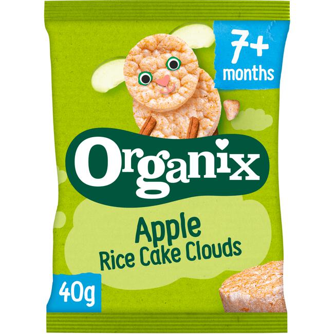 Organix Apple Rice Cakes Bio