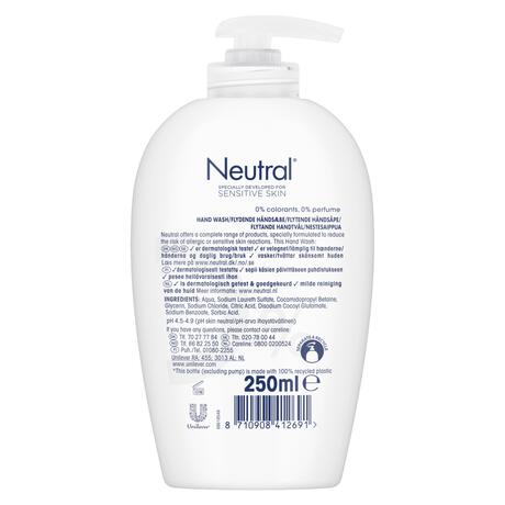Neutral Parfumvrij Handzeep 250 ML