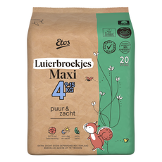 Etos Puur & Zacht Luierbroekjes Maat 4 Maxi 8-15 kg 20 stuks