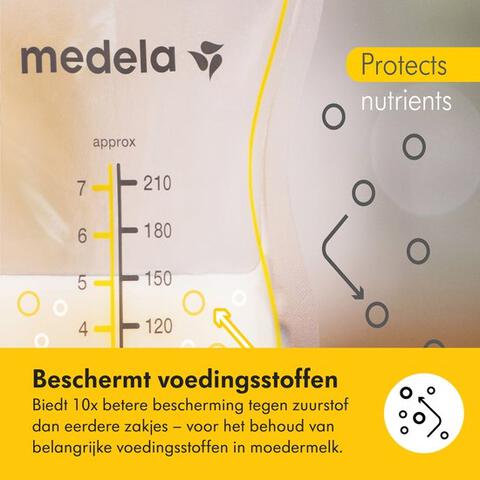 Medela Moedermelkbewaarzakjes met schenktuit 25 stuks