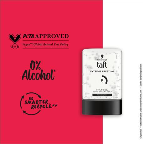 Taft Styling Gel Extreme Freezing Gel 300 ML