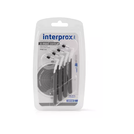 Interprox Plus X-Maxi Ragers Grijs PHD 2.6 mm 4 stuks