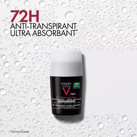 Vichy Homme Deodorant Roller 72U 50 ML