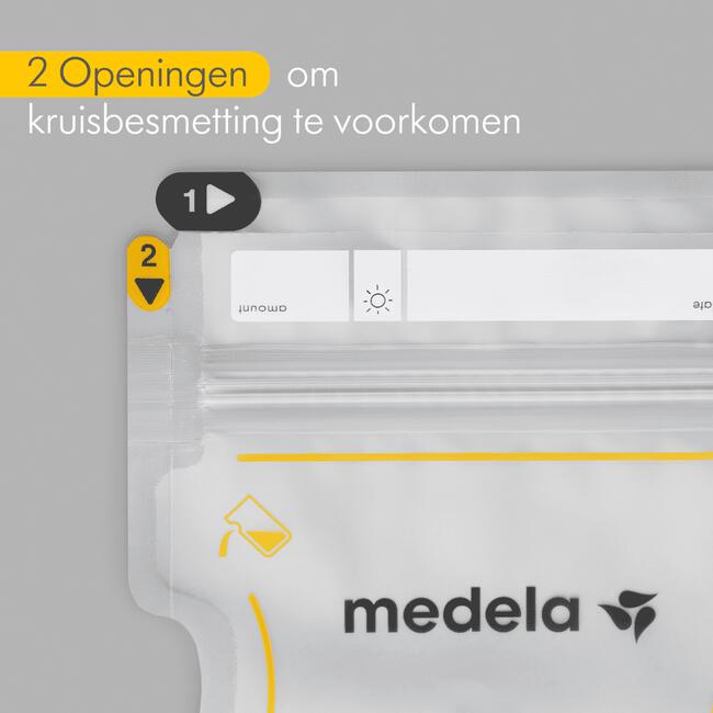 Medela Moedermelkbewaarzakjes met schenktuit 25 stuks