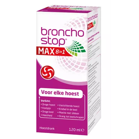 Bronchostop Max 8 In 1 Hoestdrank 120 ML