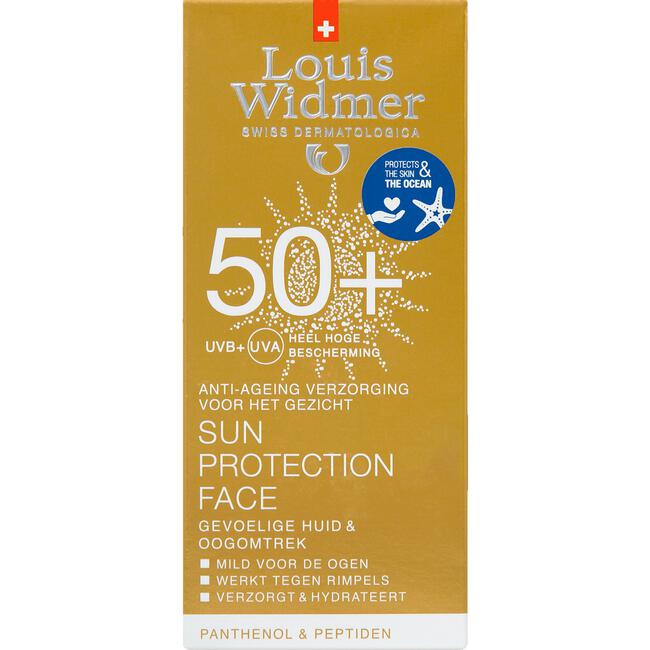 Louis Widmer Sun Protection Face Geparfumeerd SPF50+ 50 ML