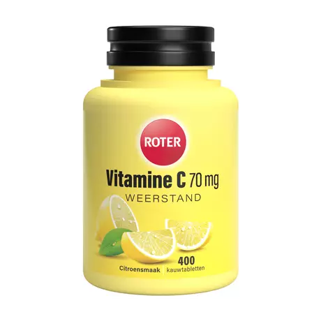 Roter Vitamine C 70 MG Citroen Kauwtabletten 400 stuks